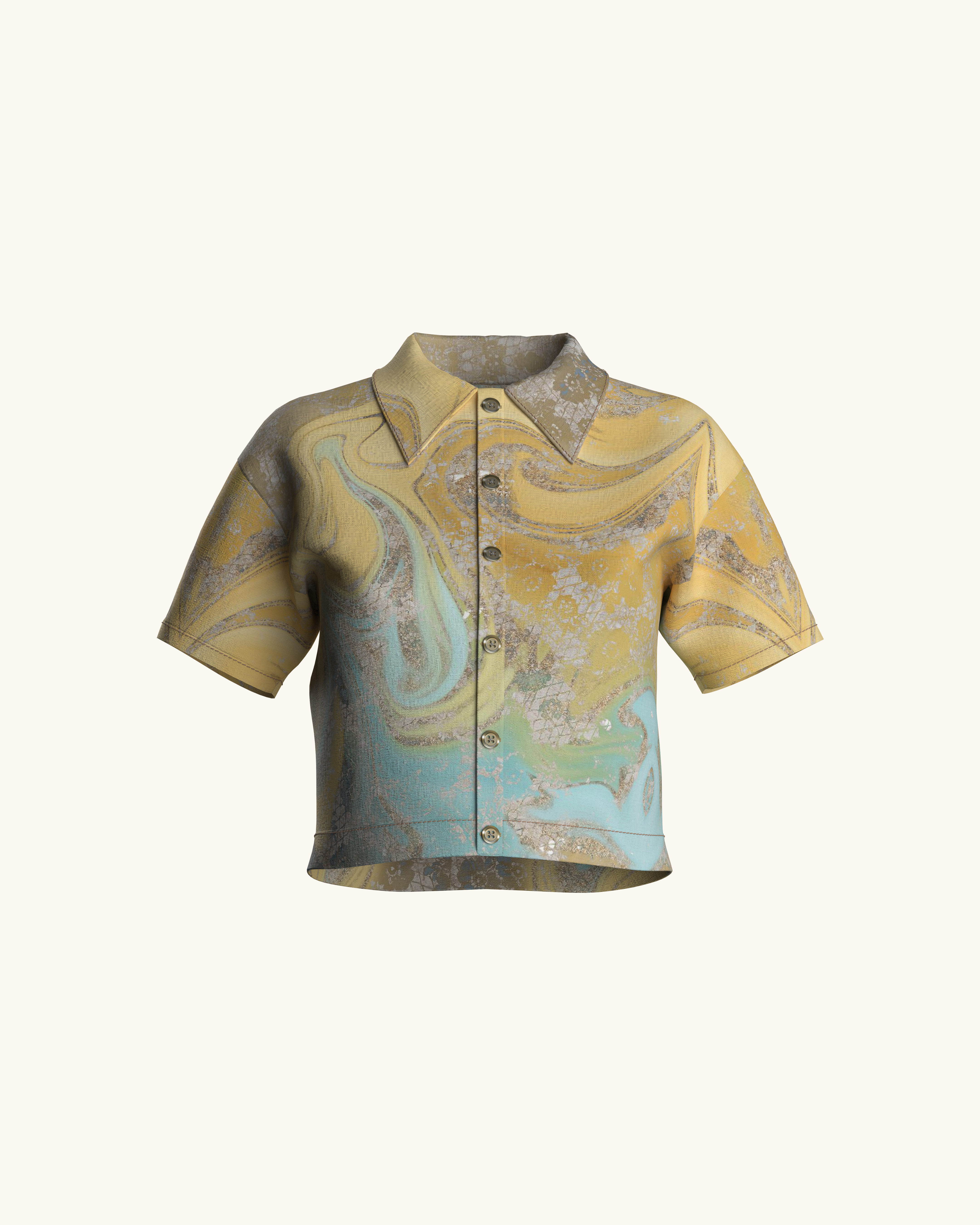 Kamsyā Crop Shirt