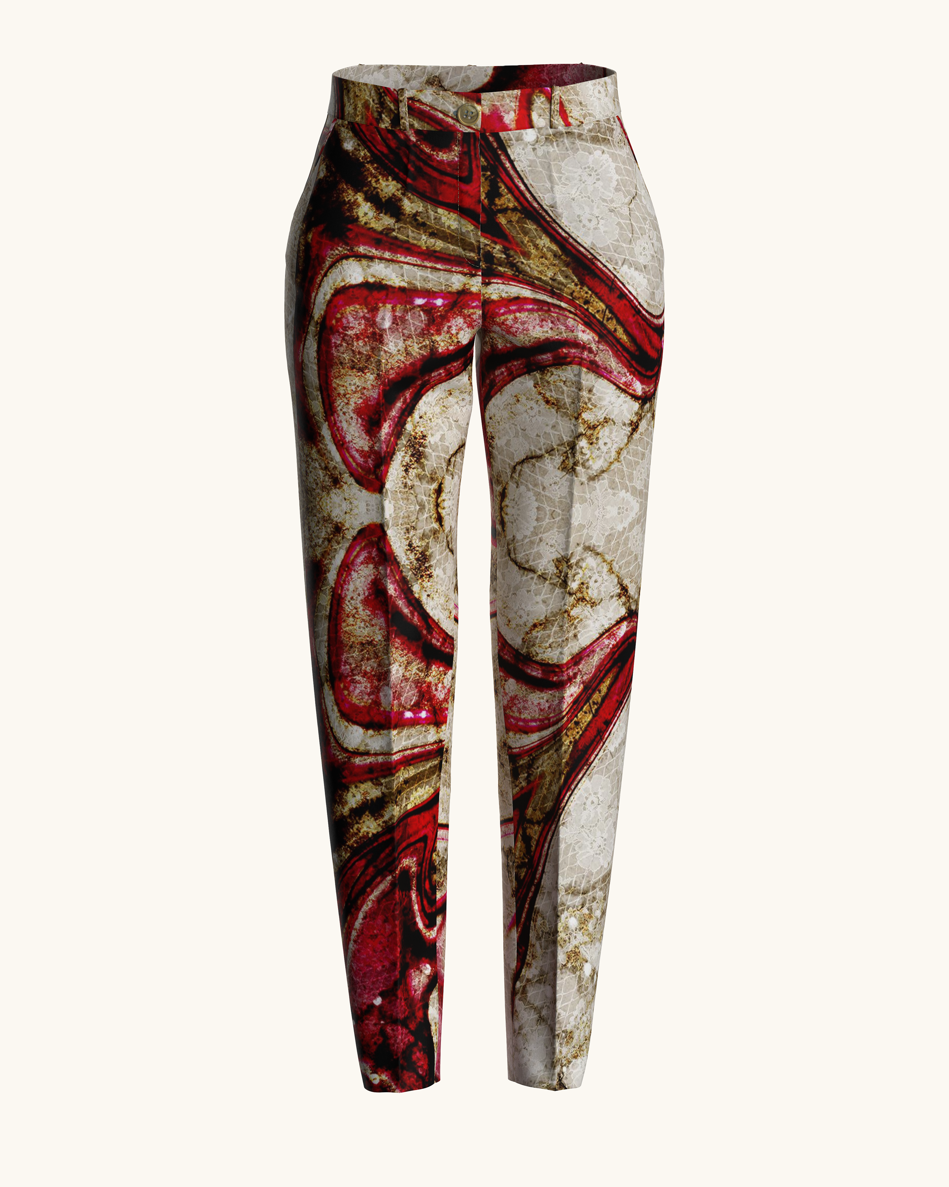 Karvarā Straight Fit Trousers