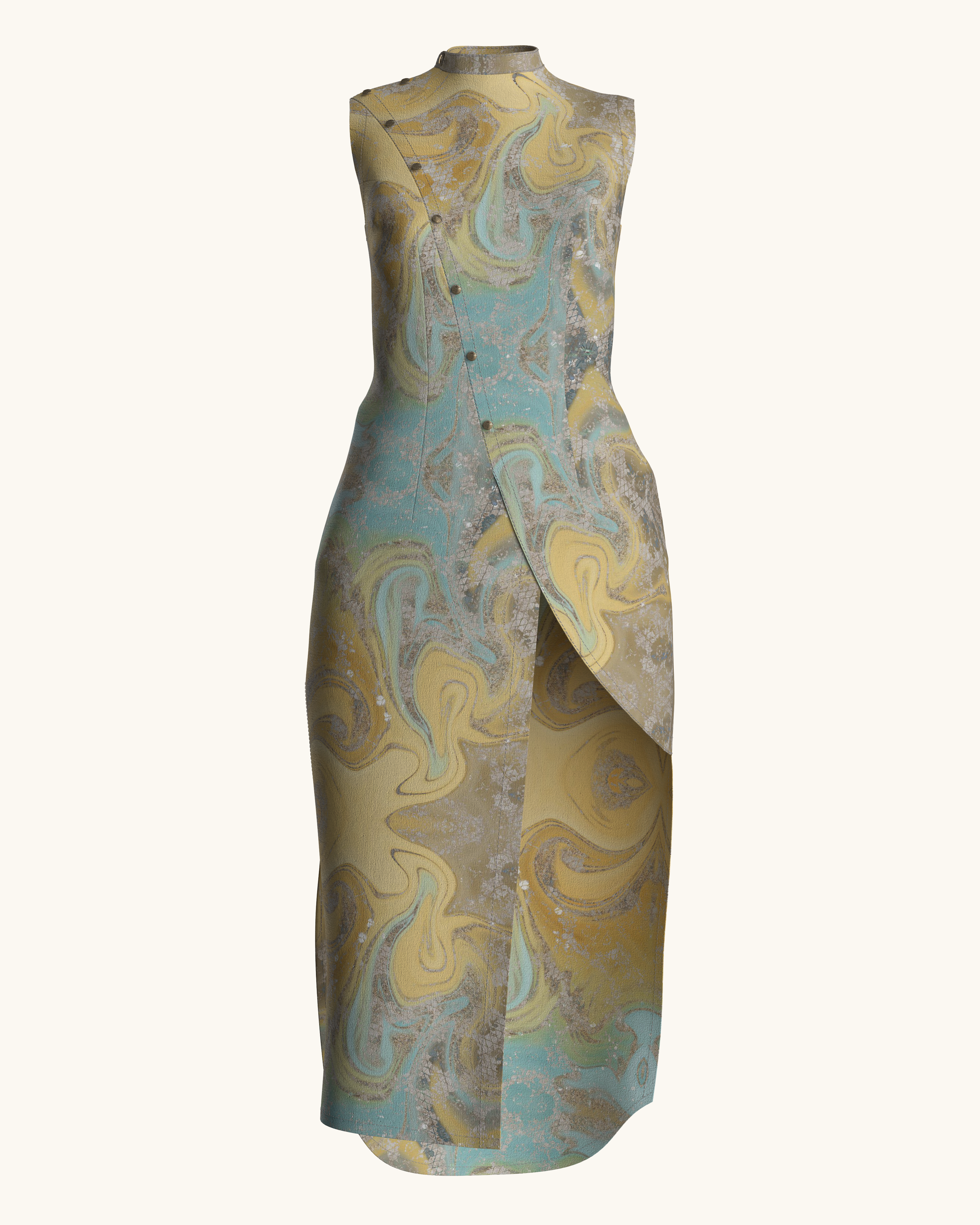 Kamsyā Kurta Sleeveless