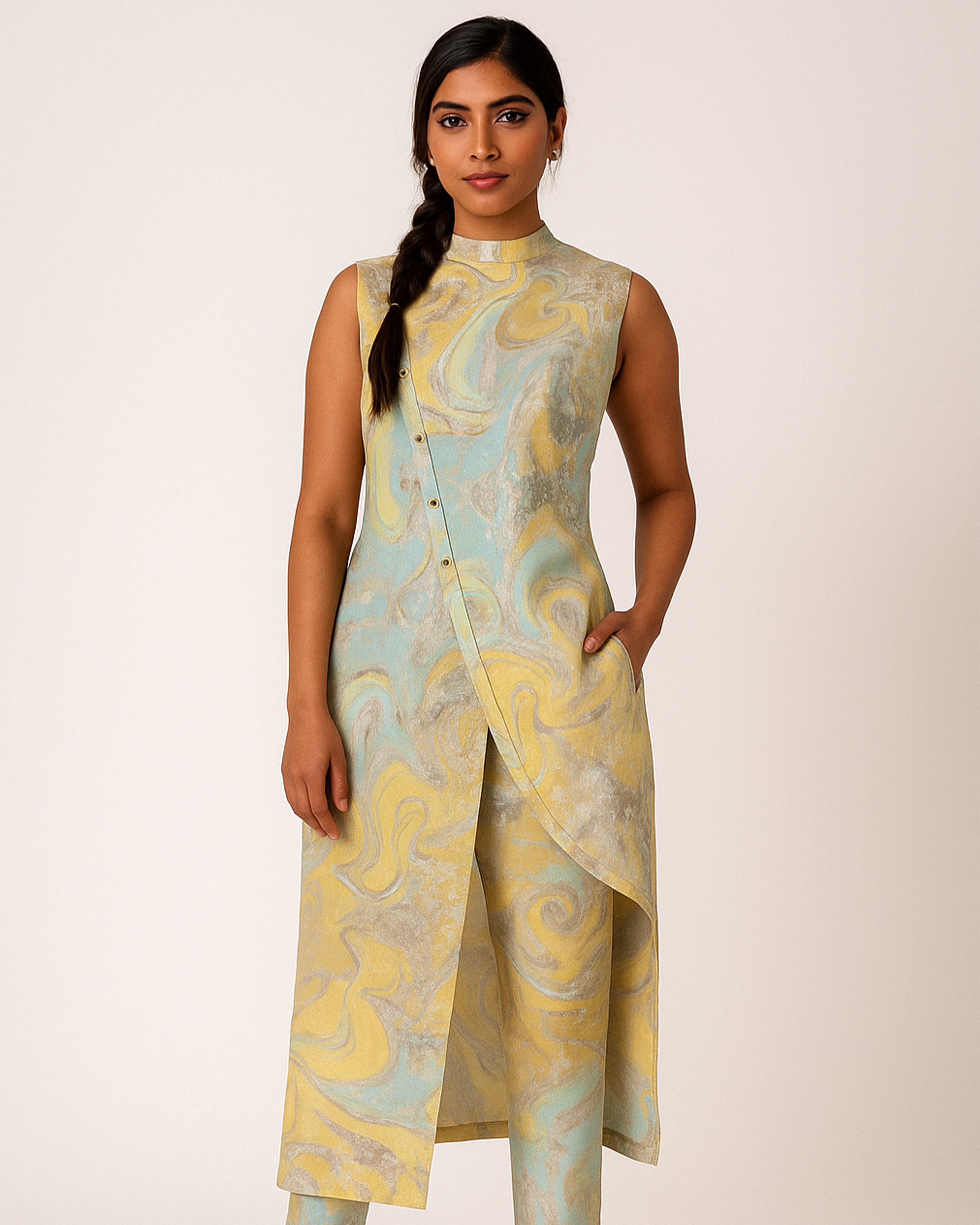 Kamsyā Kurta Sleeveless