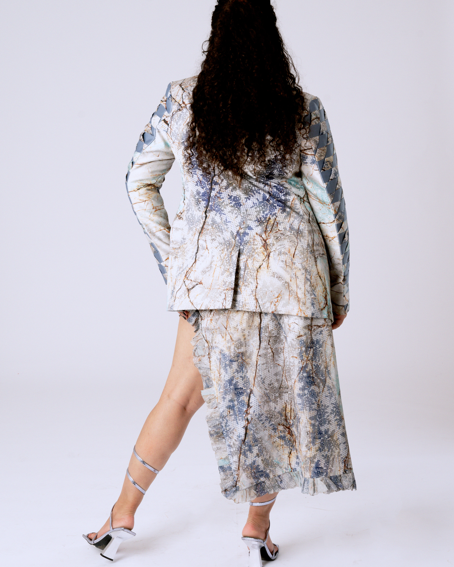 Vartakā High Slit Skirt