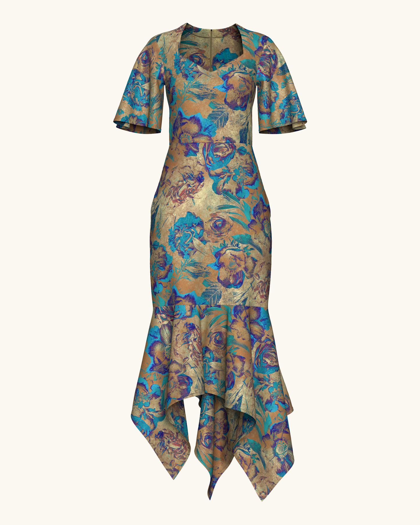 Flora Asymmetrical Dress