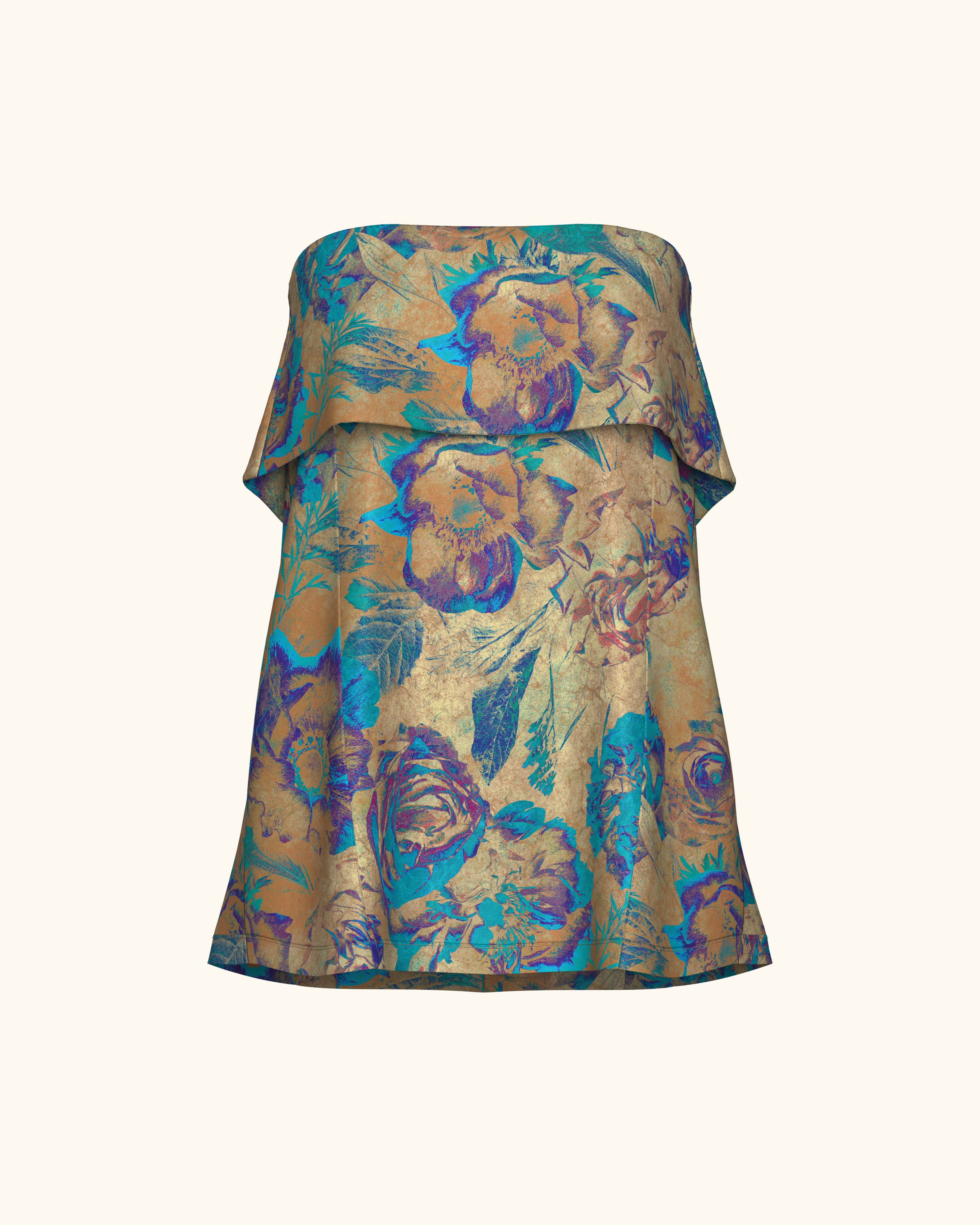 Flora Strapless Top